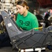 Abraham Lincoln Sailors conduct aircraft maintenance