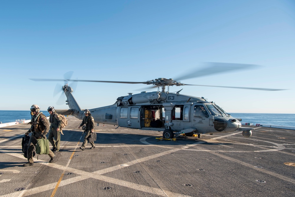 USS Anchorage Flight Quarters