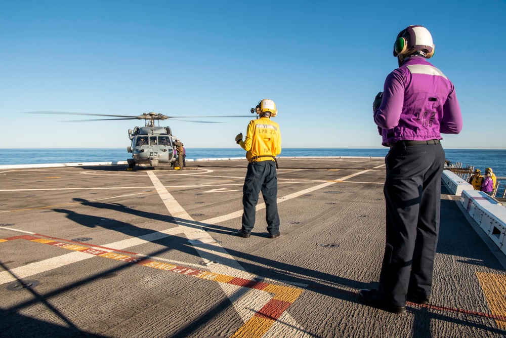 USS Anchorage Flight Quarters