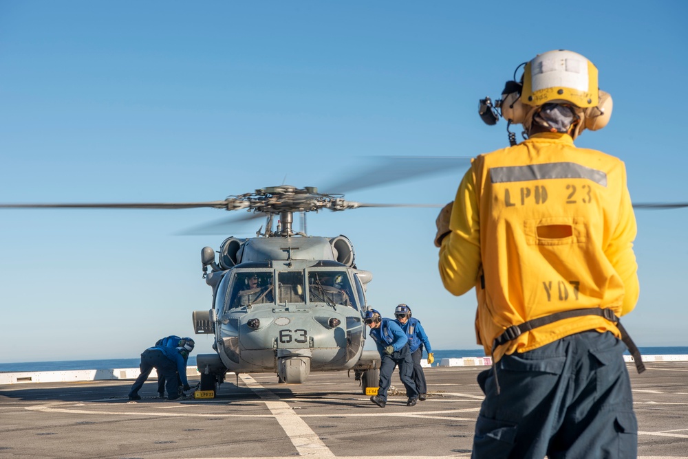 USS Anchorage Flight Quarters