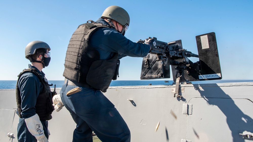 USS Anchorage Live-Fire Exercise