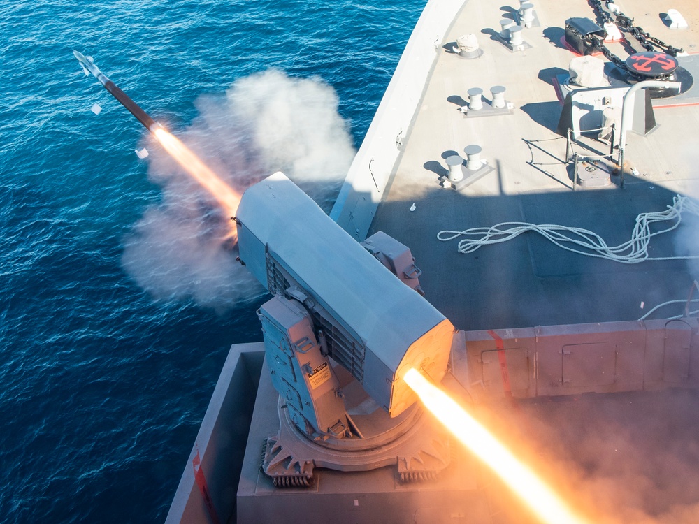 USS Anchorage Live-Fire Exercise