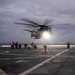 USS John P. Murtha (LPD 26) Flight Quarters with HMH 465