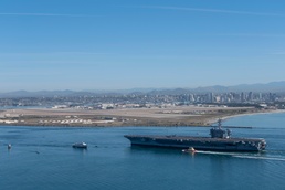 USS Carl Vinson (CVN 70) Returns to San Diego