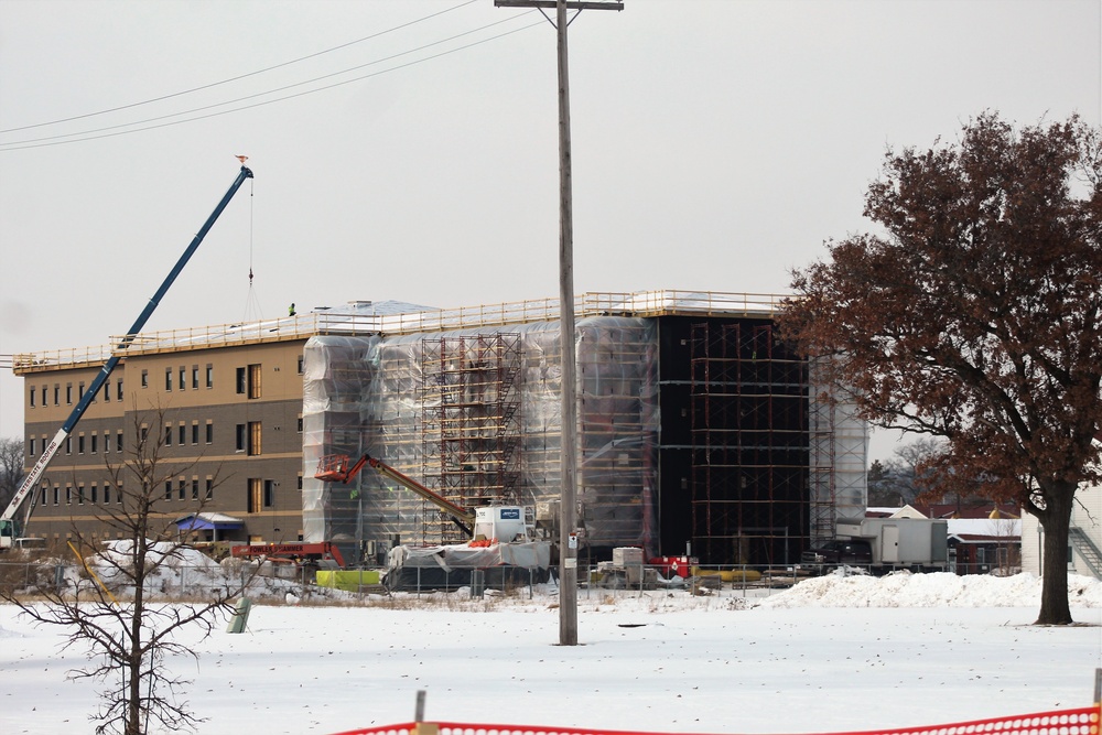 Fiscal year 2020-funded barracks project surpasses 65 percent completion at Fort McCoy
