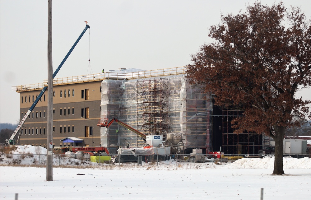 Fiscal year 2020-funded barracks project surpasses 65 percent completion at Fort McCoy