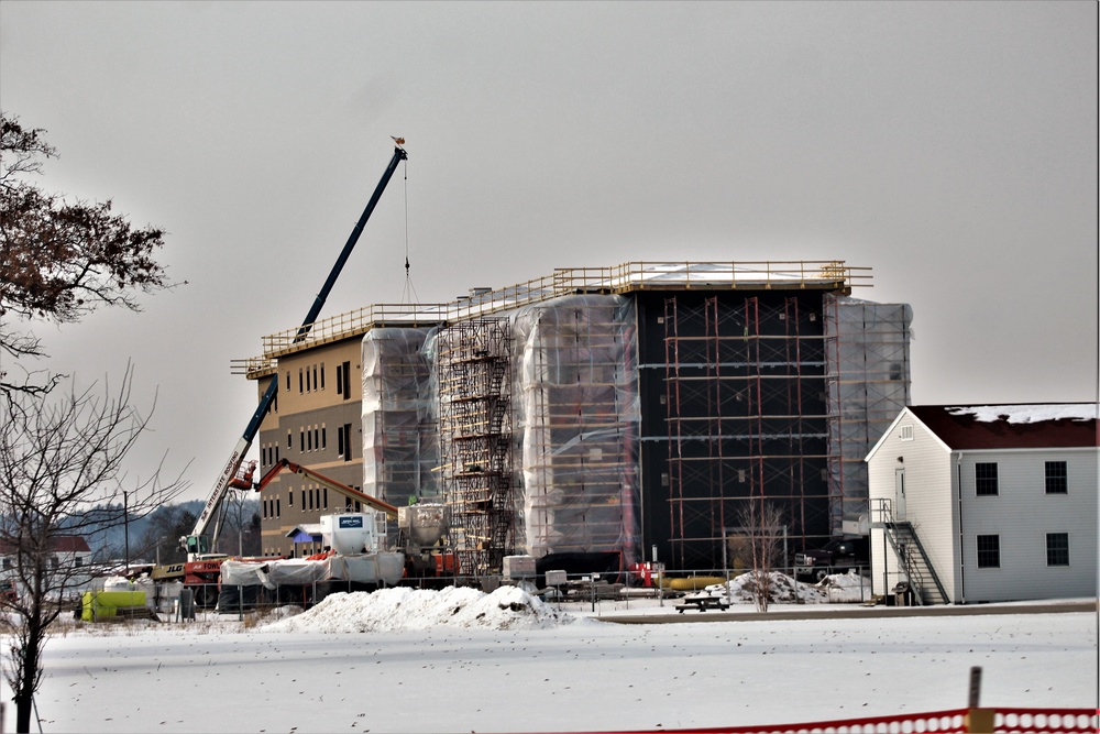 Fiscal year 2020-funded barracks project surpasses 65 percent completion at Fort McCoy