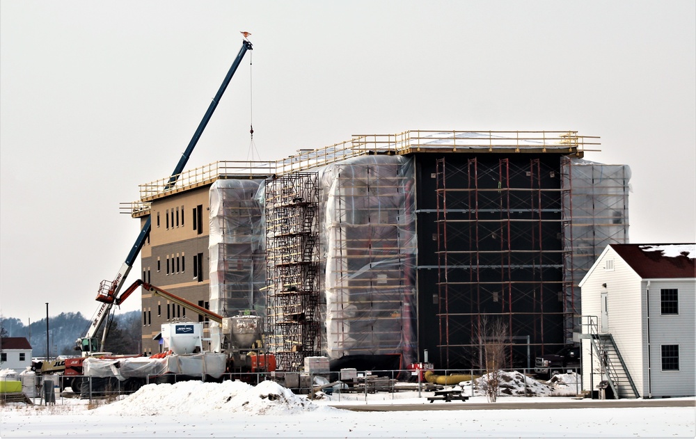 Fiscal year 2020-funded barracks project surpasses 65 percent completion at Fort McCoy