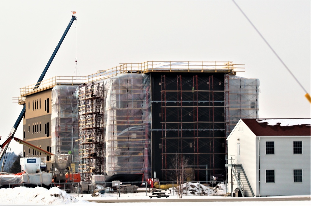 Fiscal year 2020-funded barracks project surpasses 65 percent completion at Fort McCoy