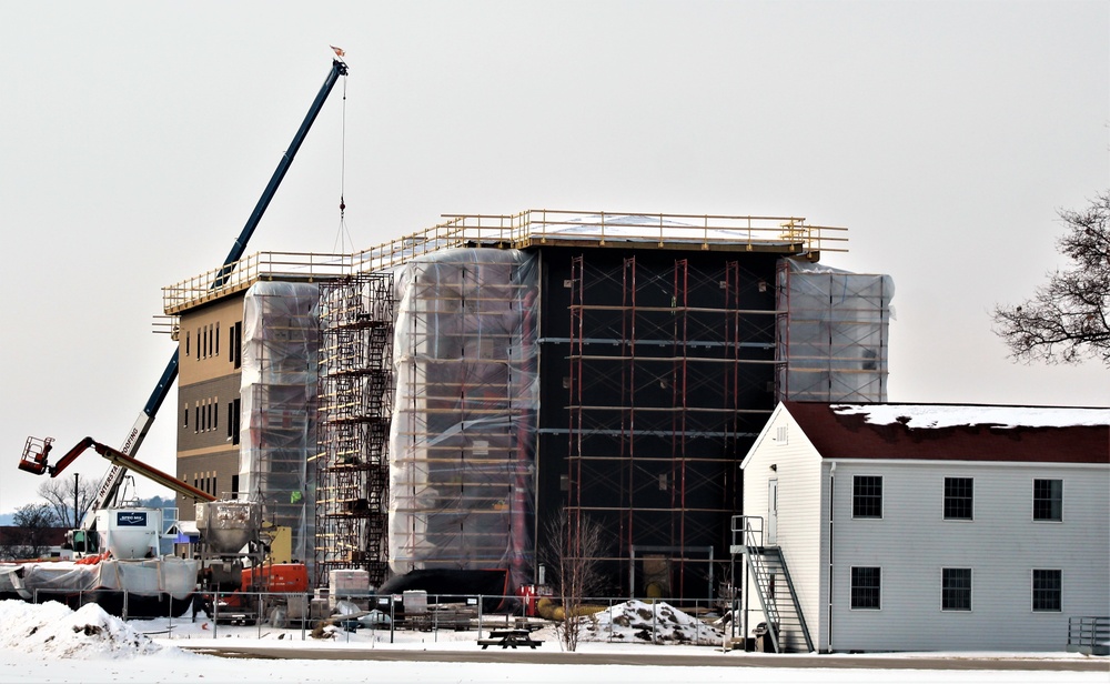 Fiscal year 2020-funded barracks project surpasses 65 percent completion at Fort McCoy