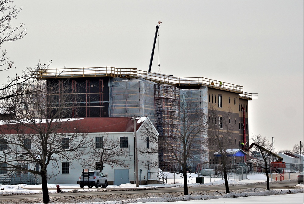 Fiscal year 2020-funded barracks project surpasses 65 percent completion at Fort McCoy