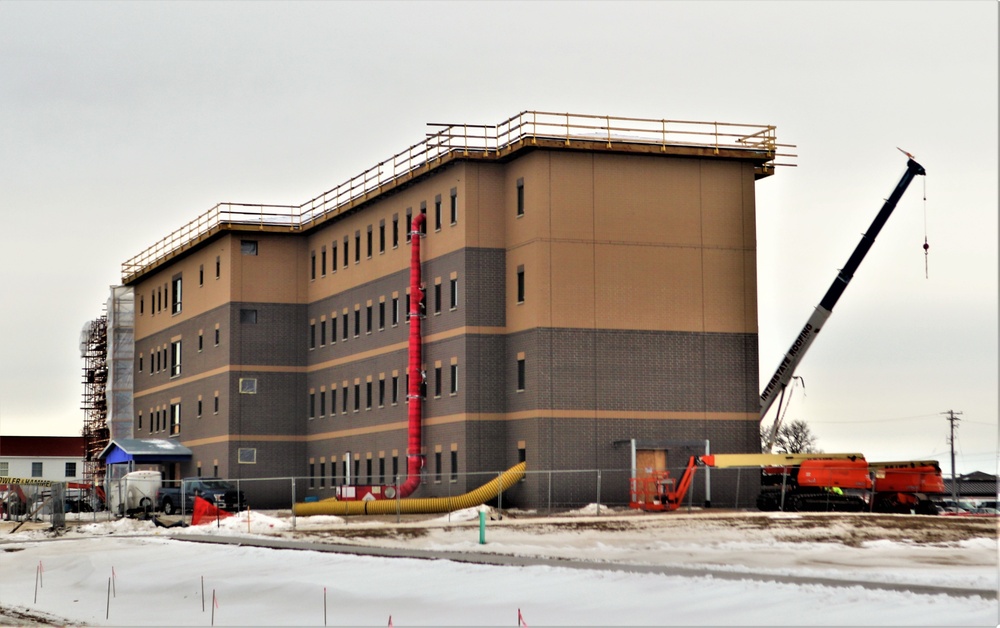 Fiscal year 2020-funded barracks project surpasses 65 percent completion at Fort McCoy