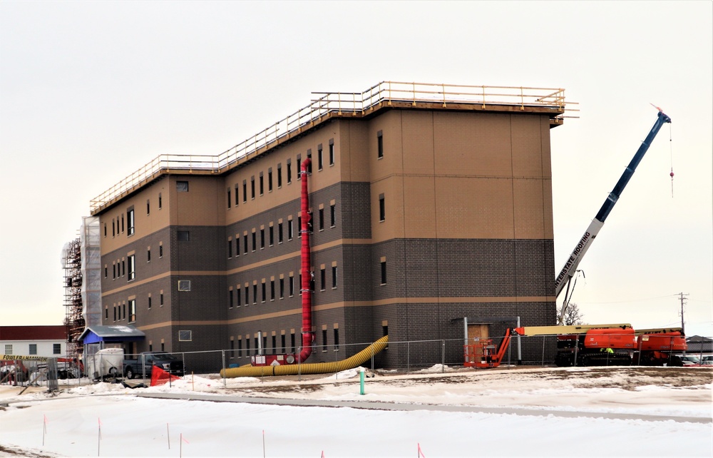 Fiscal year 2020-funded barracks project surpasses 65 percent completion at Fort McCoy