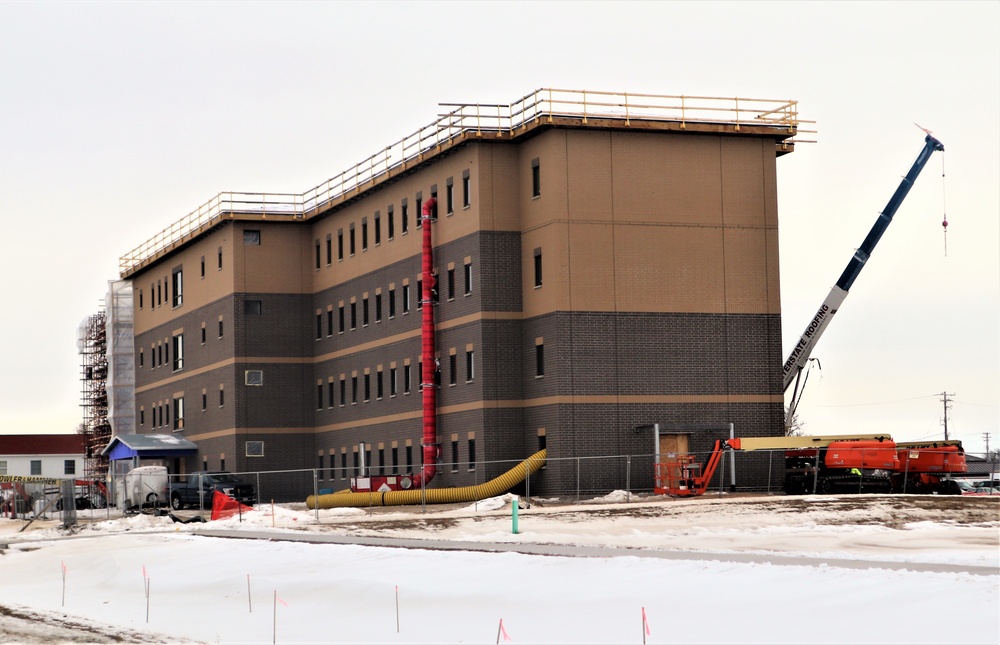Fiscal year 2020-funded barracks project surpasses 65 percent completion at Fort McCoy
