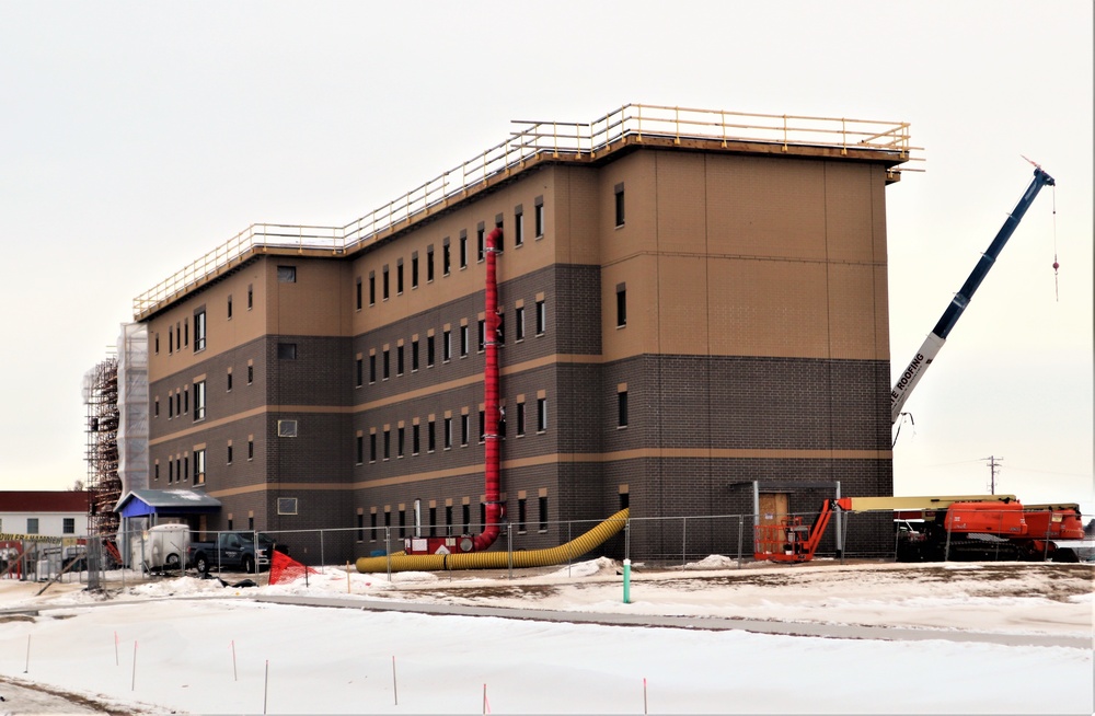 Fiscal year 2020-funded barracks project surpasses 65 percent completion at Fort McCoy