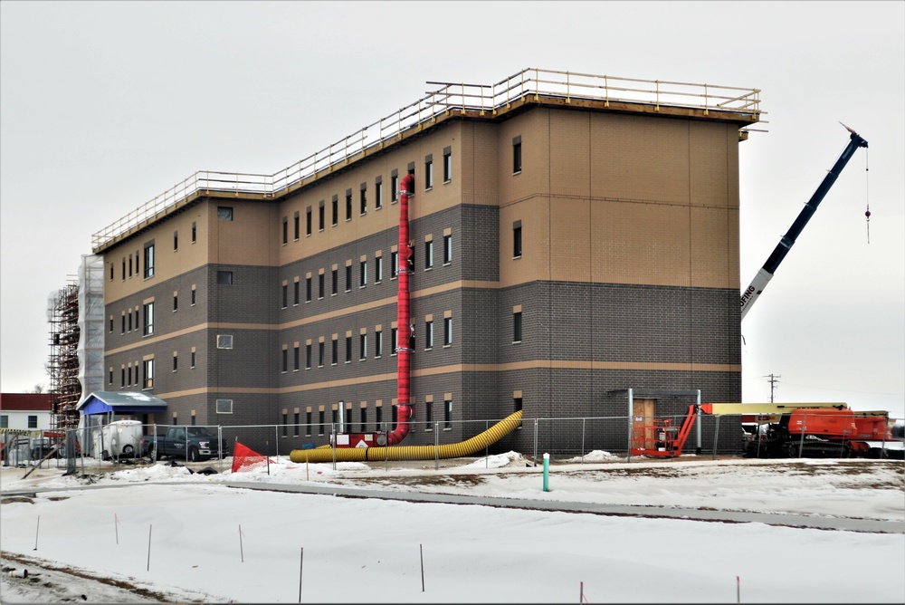 Fiscal year 2020-funded barracks project surpasses 65 percent completion at Fort McCoy