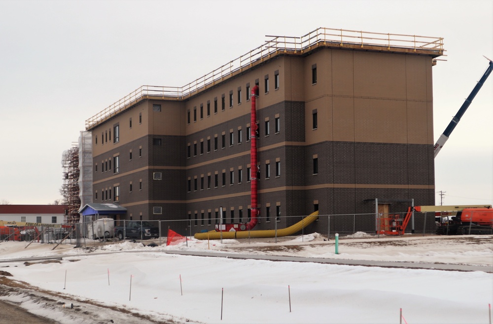 Fiscal year 2020-funded barracks project surpasses 65 percent completion at Fort McCoy