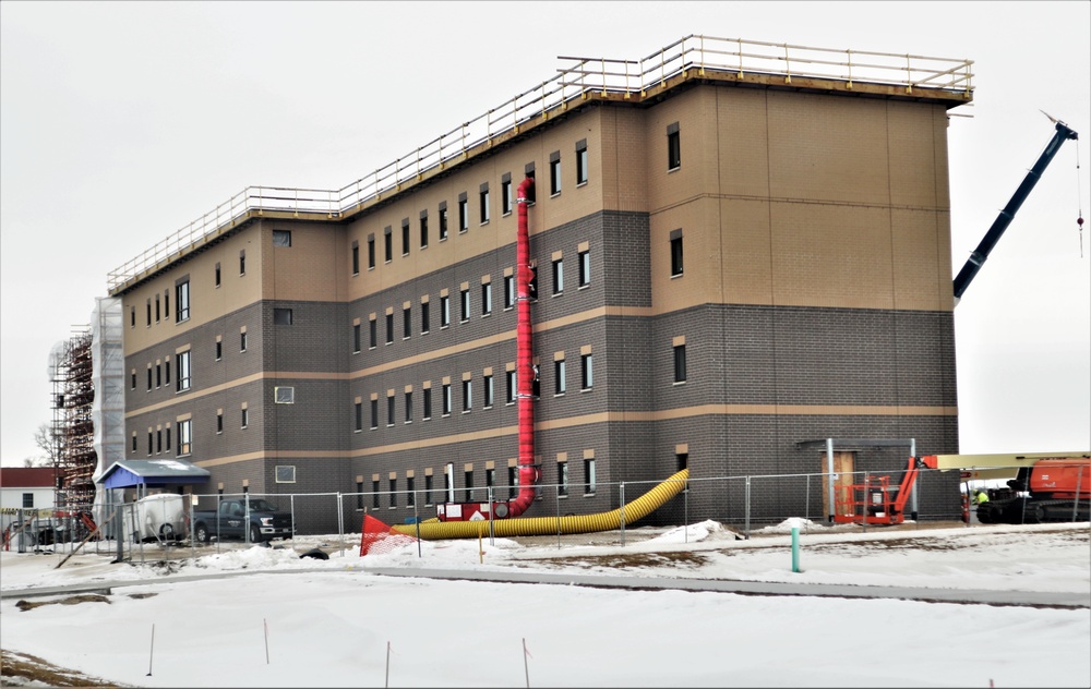 Fiscal year 2020-funded barracks project surpasses 65 percent completion at Fort McCoy