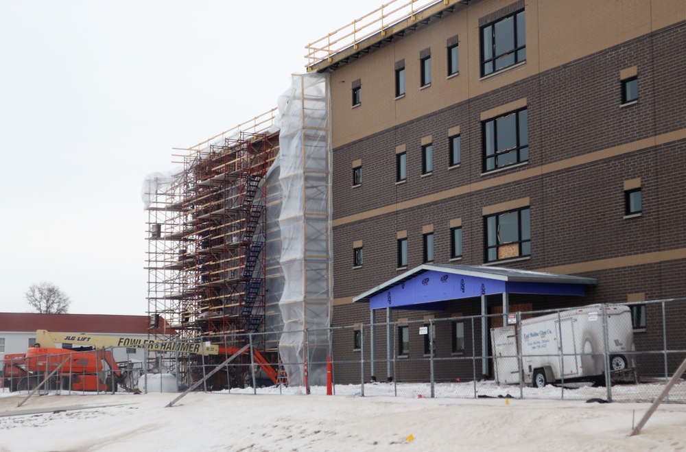 Fiscal year 2020-funded barracks project surpasses 65 percent completion at Fort McCoy