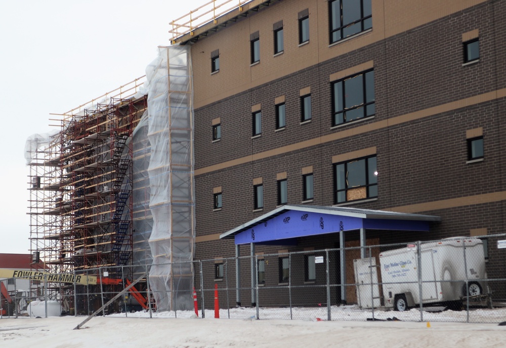 Fiscal year 2020-funded barracks project surpasses 65 percent completion at Fort McCoy