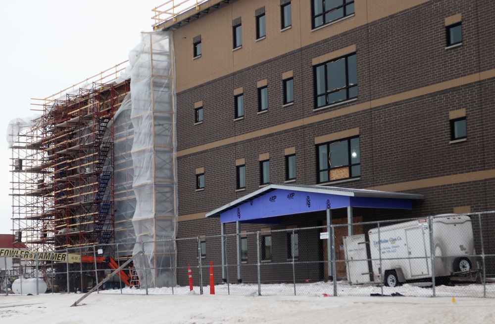 Fiscal year 2020-funded barracks project surpasses 65 percent completion at Fort McCoy