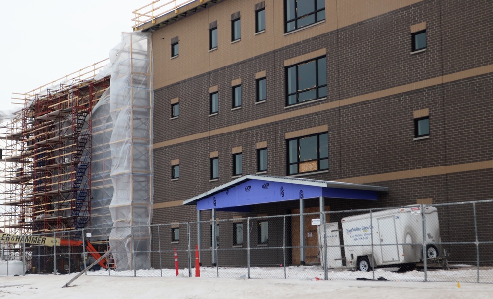 Fiscal year 2020-funded barracks project surpasses 65 percent completion at Fort McCoy