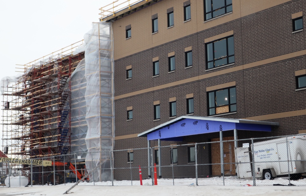 Fiscal year 2020-funded barracks project surpasses 65 percent completion at Fort McCoy