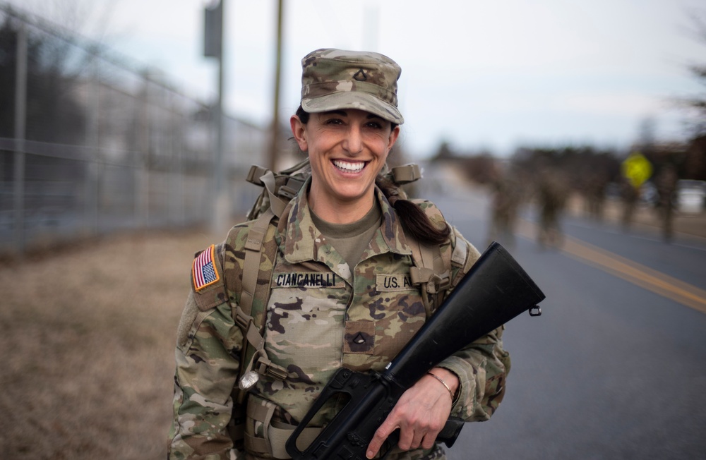 Wolverines train combat drills, practice maneuvers