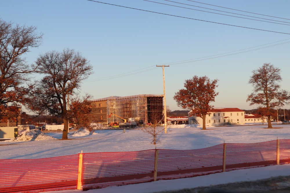 Fiscal year 2020-funded barracks project surpasses 65 percent completion at Fort McCoy