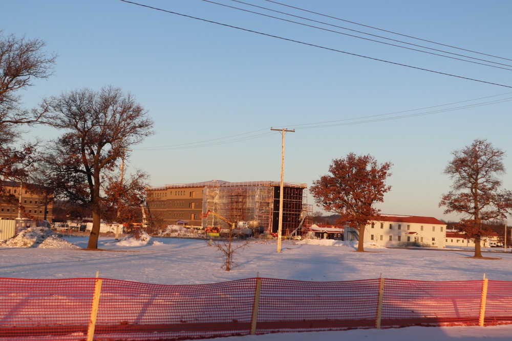 Fiscal year 2020-funded barracks project surpasses 65 percent completion at Fort McCoy