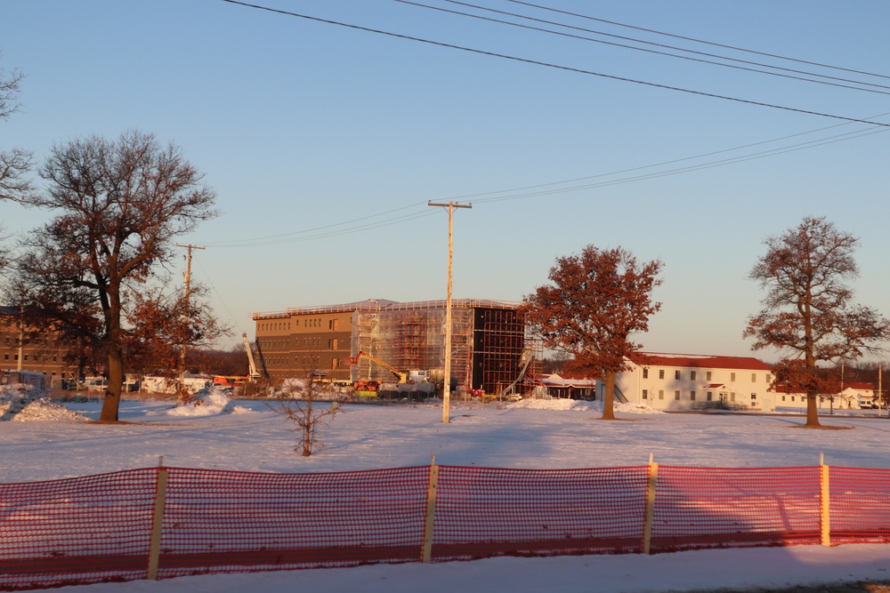 Fiscal year 2020-funded barracks project surpasses 65 percent completion at Fort McCoy