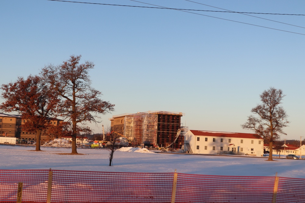 Fiscal year 2020-funded barracks project surpasses 65 percent completion at Fort McCoy