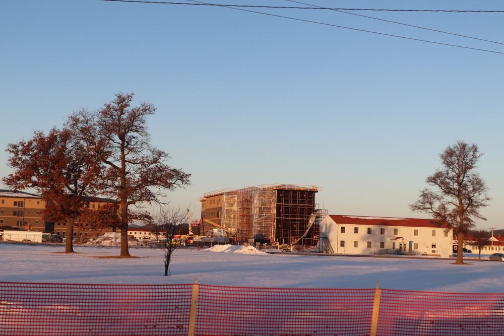 Fiscal year 2020-funded barracks project surpasses 65 percent completion at Fort McCoy
