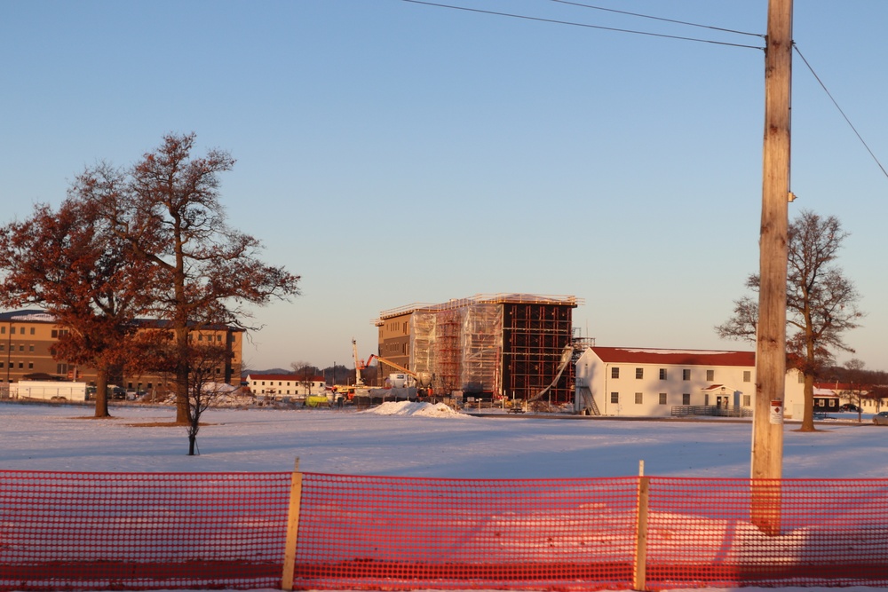 Fiscal year 2020-funded barracks project surpasses 65 percent completion at Fort McCoy