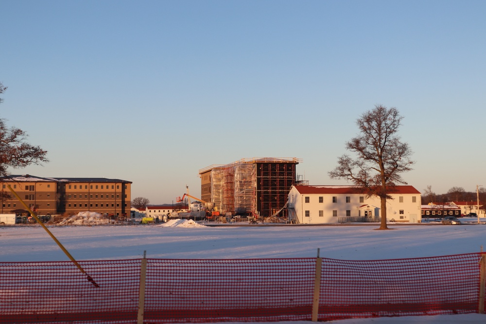 Fiscal year 2020-funded barracks project surpasses 65 percent completion at Fort McCoy