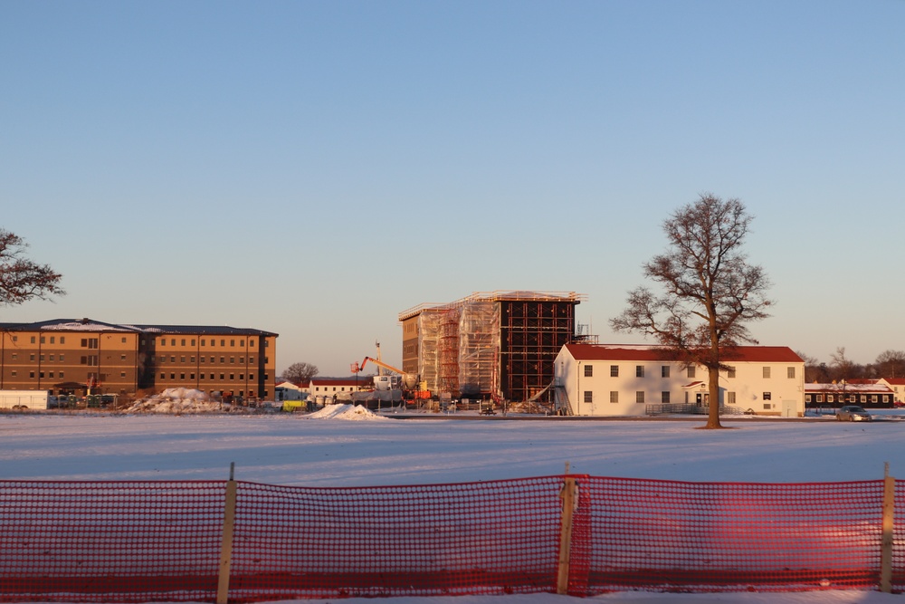 Fiscal year 2020-funded barracks project surpasses 65 percent completion at Fort McCoy