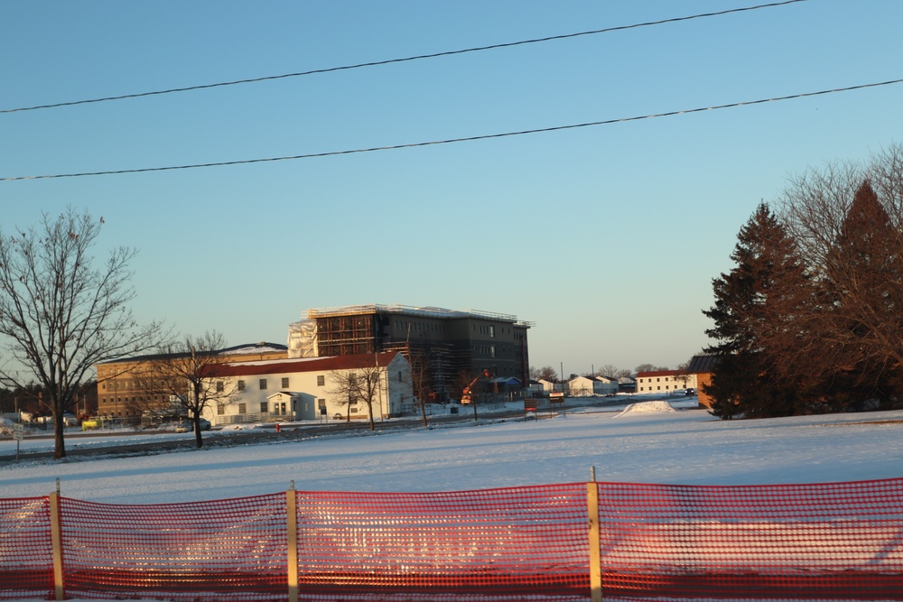 Fiscal year 2020-funded barracks project surpasses 65 percent completion at Fort McCoy