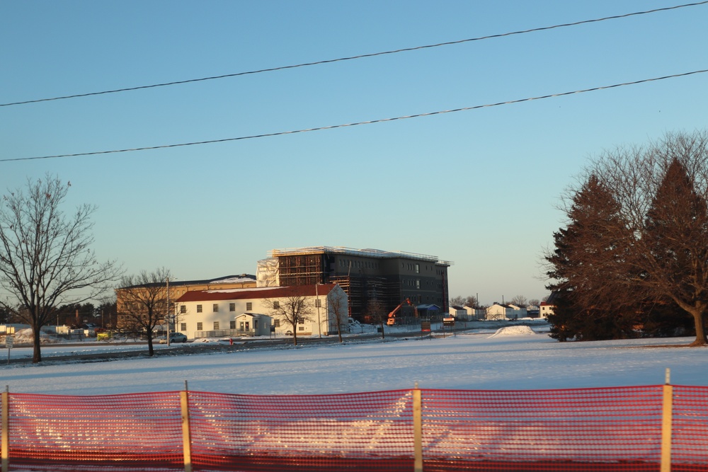Fiscal year 2020-funded barracks project surpasses 65 percent completion at Fort McCoy