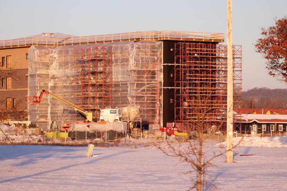 Fiscal year 2020-funded barracks project surpasses 65 percent completion at Fort McCoy