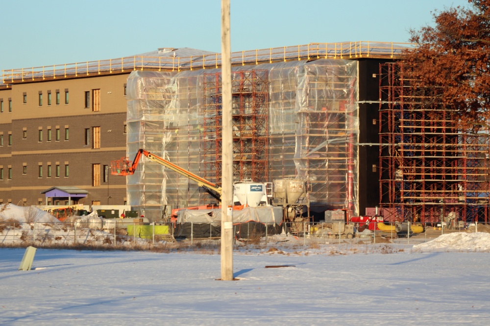 Fiscal year 2020-funded barracks project surpasses 65 percent completion at Fort McCoy