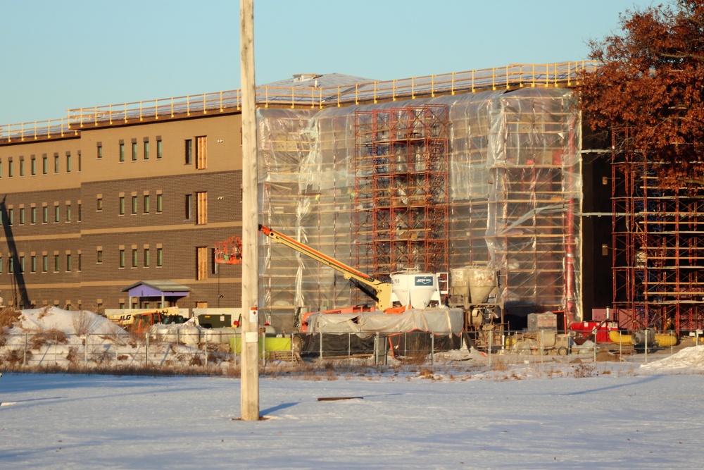 Fiscal year 2020-funded barracks project surpasses 65 percent completion at Fort McCoy