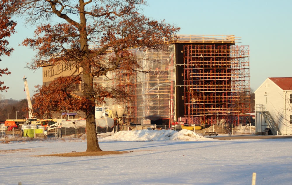 Fiscal year 2020-funded barracks project surpasses 65 percent completion at Fort McCoy