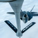 Eight F-22 Raptors refuel with Okies
