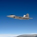 Eight F-22 Raptors refuel with Okies