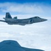 Eight F-22 Raptors refuel with Okies