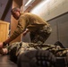 U.S. Marines participate in a cold weather injury course prior to Exercise Cold Response 2022