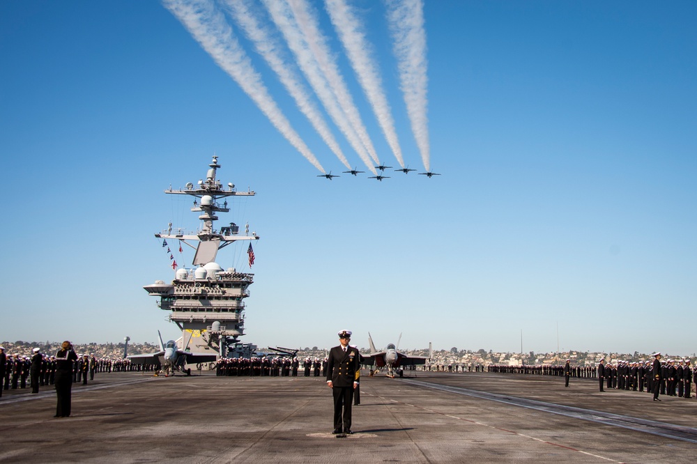 USS Carl Vinson (CVN 70) Returns to San Diego