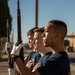 Barracks Marines with the U.S. Marine Corps Battle Color Detachment arrived at Marine Corps Air Station Yuma, Ariz