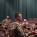 Gen. Paul E. Funk II briefs the Aviation Captains Career Course