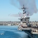 USS Carl Vinson Blue Angel Flyover